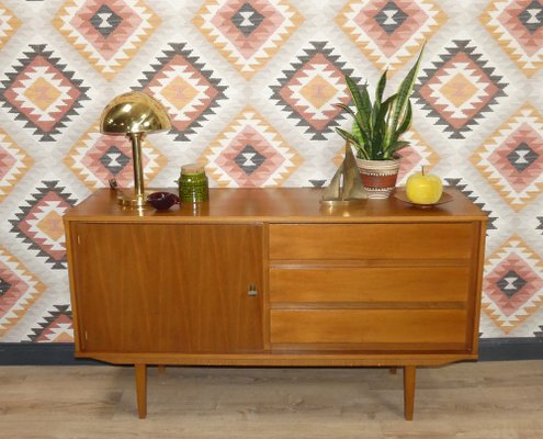 Small Sideboard in Walnut, 1960s-AFE-1354342