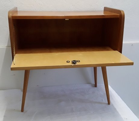 Small Sideboard with Brass Handle, 1960s-HOI-743139