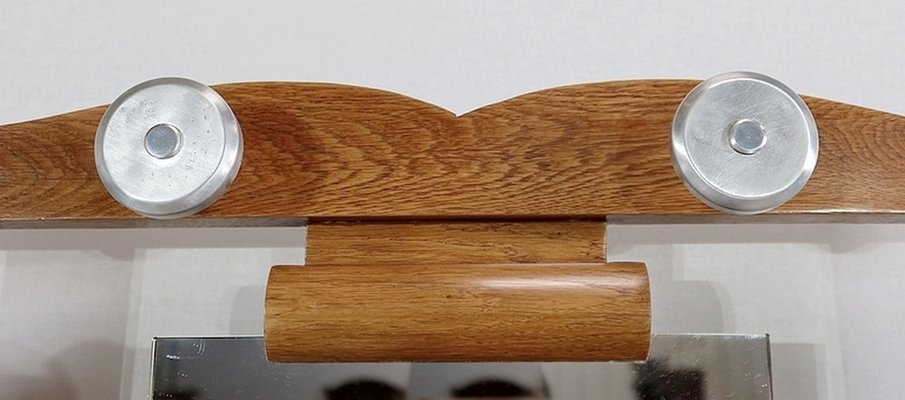 Small Solid Oak Coat Rack, 1940-RVK-1244958