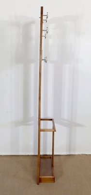 Small Solid Oak Coat Rack, 1940-RVK-1244958