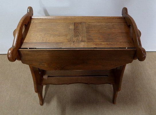 Small Solid Oak System Table, 1920-RVK-1125762