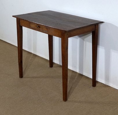 Small Solid Oak Table, 1800s-RVK-1304728