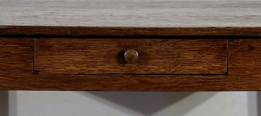 Small Solid Oak Table, 1800s-RVK-1304728