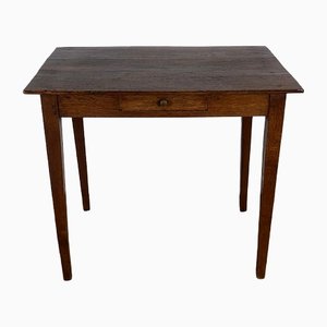 Small Solid Oak Table, 1800s-RVK-1304728