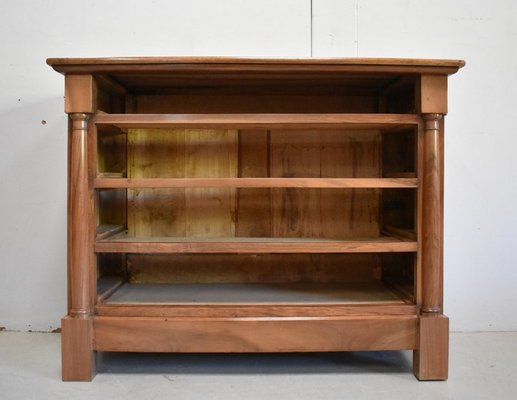 Small Solid Walnut Chest of Drawers, 1800s-RVK-904498