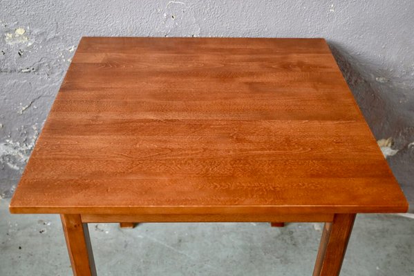 Small Square Bistro Table, 1950s-AIU-2028153