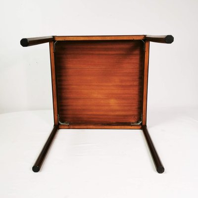 Small Square Rosewood Coffee Table, Denmark, 1960s-ZTG-1328333