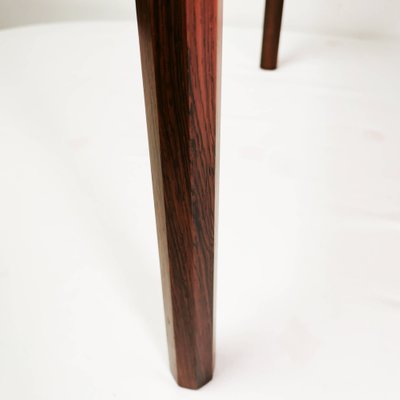 Small Square Rosewood Coffee Table, Denmark, 1960s-ZTG-1328333