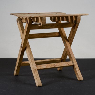 Small Stool with Foldable Wood from Fratelli Reguitti-RAQ-1735662