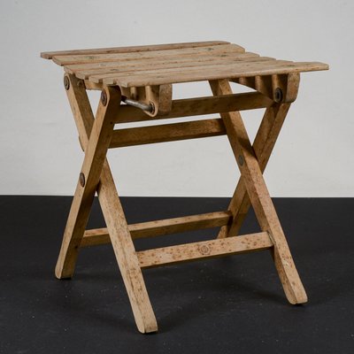 Small Stool with Foldable Wood from Fratelli Reguitti-RAQ-1735662