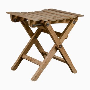 Small Stool with Foldable Wood from Fratelli Reguitti-RAQ-1735662