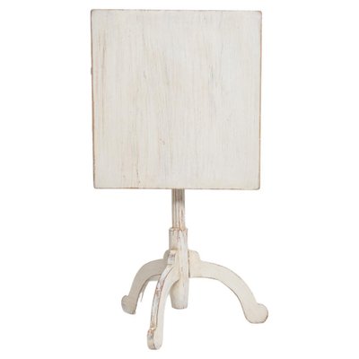 Small Swedish Rustic Tilt Top Column Table-MJF-1264961