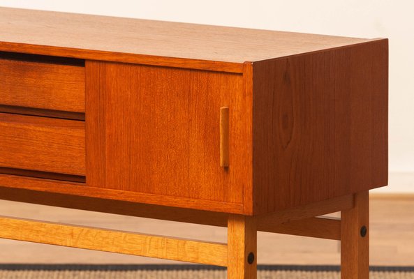 Small Swedish Sideboard in Teak, 1960s-JE-1260825