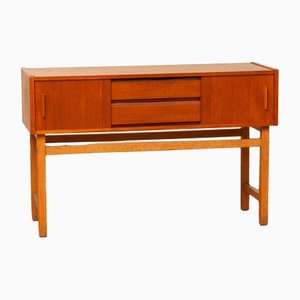 Small Swedish Sideboard in Teak, 1960s-JE-1260825