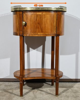 Small Table Drum in Walnut and Mahogany-RVK-1771187