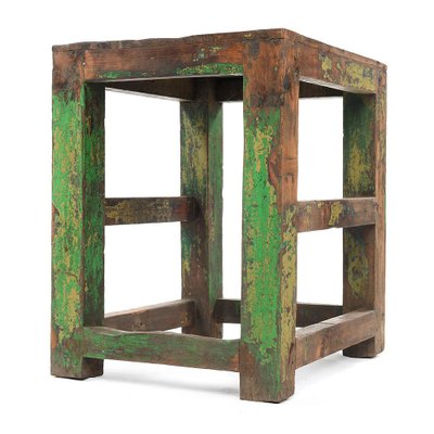 Small Table with Green Patina-NQ-624972