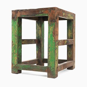 Small Table with Green Patina-NQ-624972