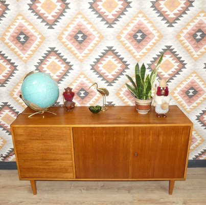 Small Teak Sideboard, 1960s-AFE-1410852