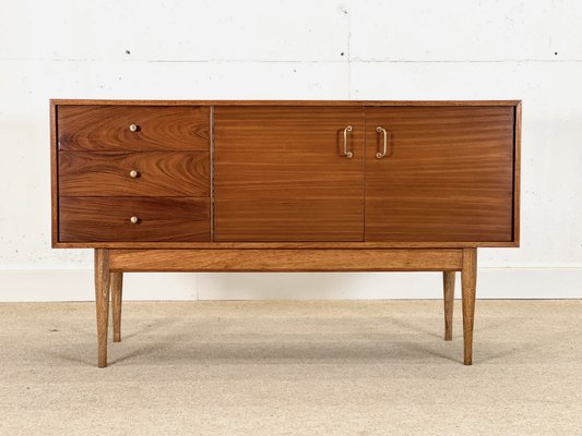 Small Teak Sideboard by Gunther Hoffstead for Uniflex, 1960s-KRJ-2043438