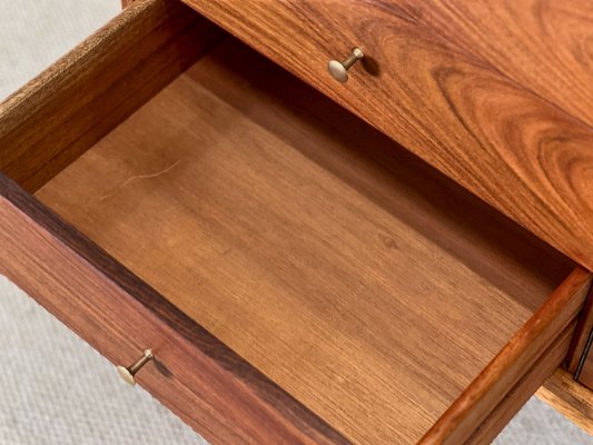 Small Teak Sideboard by Gunther Hoffstead for Uniflex, 1960s-KRJ-2043438