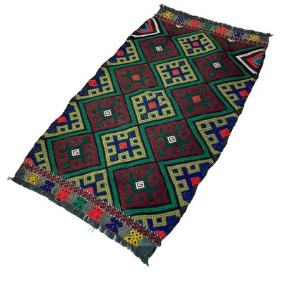 Small Turkish Traditional Kilim Rug-AIV-1284563