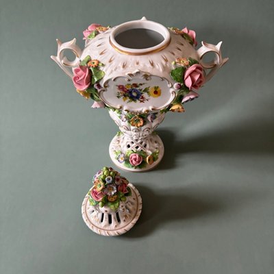 Small Vase with Decorative Flower Details-ALF-2033566