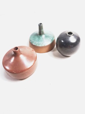 Small Vases by Lasse Östman & Sven Hofverberg, Set of 3-HYQ-1226166