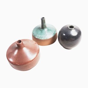 Small Vases by Lasse Östman & Sven Hofverberg, Set of 3-HYQ-1226166