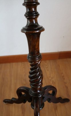 Small Victorian Inlaid Wood Gueridon-IYX-971695