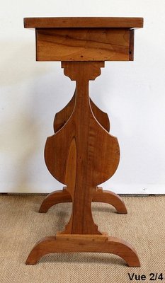 Small Vide-Poche Table in Solid Walnut, Mid-19th Century-RVK-1016309