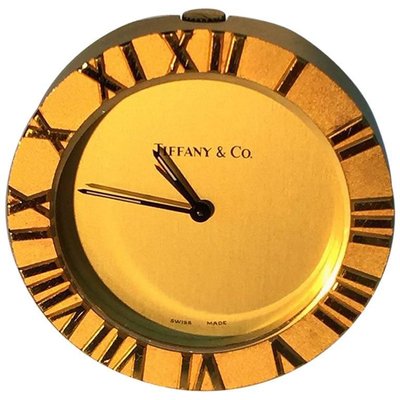 Small Vintage Atlas Desk Clock from Tiffany & Co.-UCH-1224746