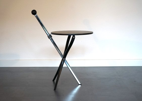 Small Vintage Italian Postmodern Folding Side Table, 1990s-CIP-2026947