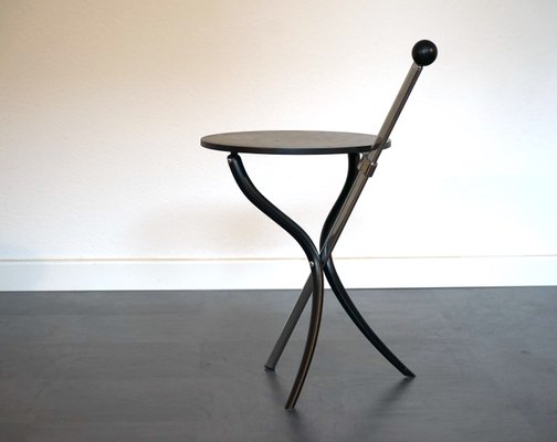 Small Vintage Italian Postmodern Folding Side Table, 1990s-CIP-2026947