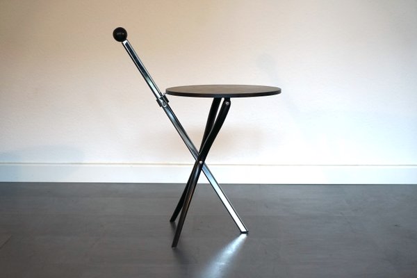 Small Vintage Italian Postmodern Folding Side Table, 1990s-CIP-2026947