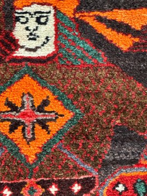 Small Vintage Kurdish Rug, 1980s-YMM-2023195