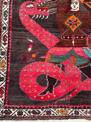 Small Vintage Kurdish Rug, 1980s-YMM-2023195