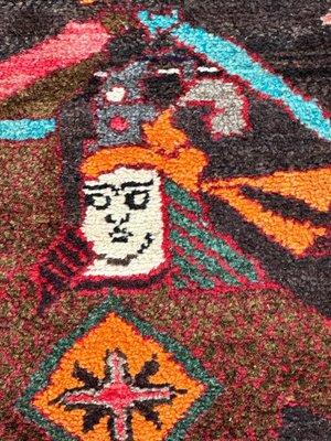 Small Vintage Kurdish Rug, 1980s-YMM-2023195