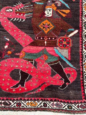 Small Vintage Kurdish Rug, 1980s-YMM-2023195