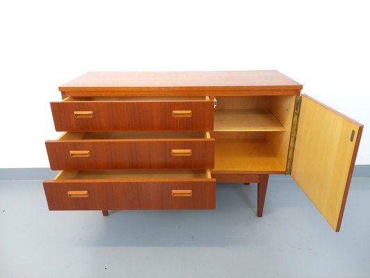 Small Vintage Scandinavian Sideboard in Teak, 1960s-AHO-1821154