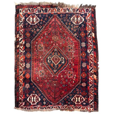 Small Vintage Shiraz Rug-YMM-1061845