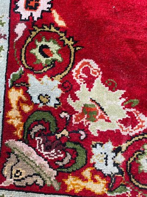 Small Vintage Silk Turkish Rug-YMM-1068077