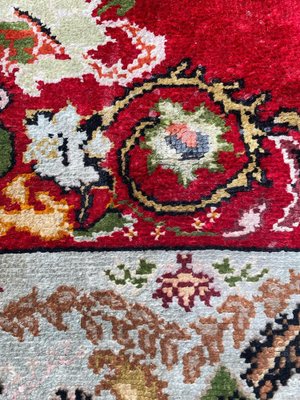 Small Vintage Silk Turkish Rug-YMM-1068077