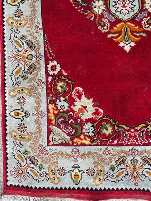 Small Vintage Silk Turkish Rug-YMM-1068077