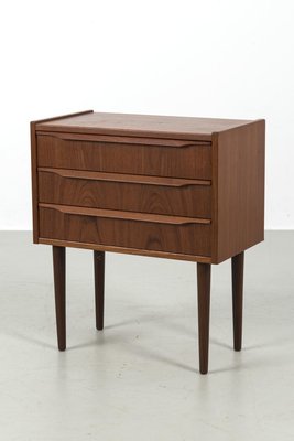 Small Vintage Teak Commode-OKG-1815961