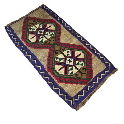 Small Vintage Turkish Traditional Kilim Rug-AIV-1341065