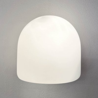 Small Wall Light in Frosted Opaline Glass, 1960s-PSG-1770418