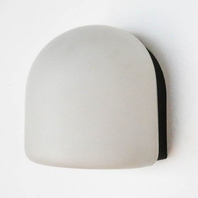 Small Wall Light in Frosted Opaline Glass, 1960s-PSG-1770418