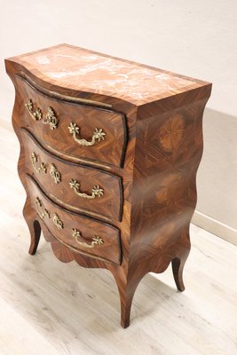 Small Walnut Chest of Drawers, Early 20th Century, Restored-DCO-1438323