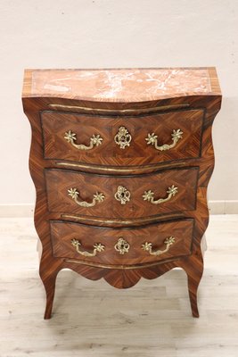 Small Walnut Chest of Drawers, Early 20th Century, Restored-DCO-1438323