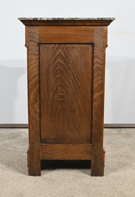 Small Walnut Nighstand, 1890s-RVK-1818469